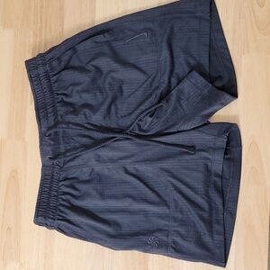 Nike Shorts Dri-FIT 5" Inseam Unlined Gym Black Yoga Mens  Pull On